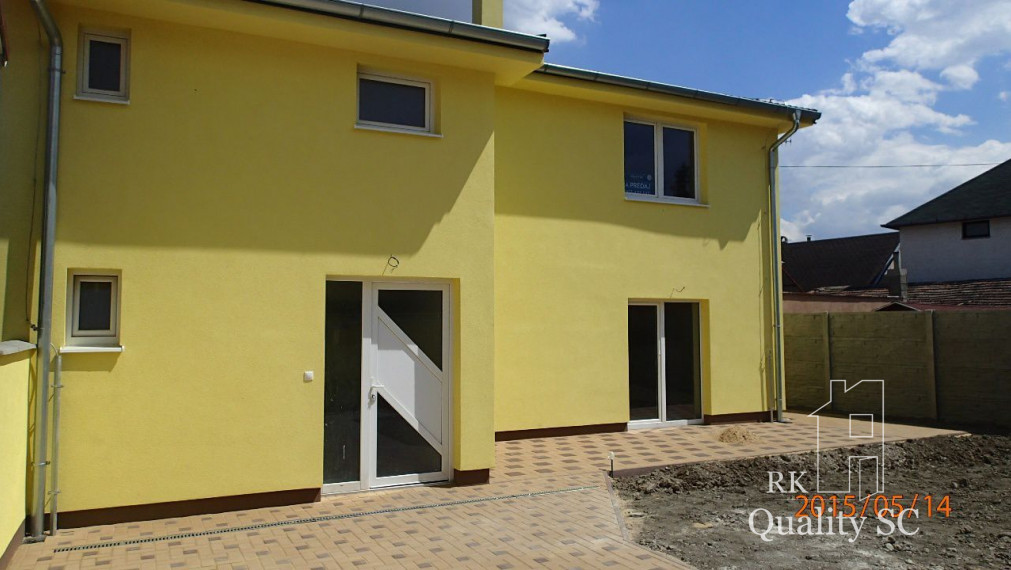 SENEC - REZERVOVANÉ – RODINNÝ DOM - novostavba  5 izbového rodinného domu blízko centra v Senci