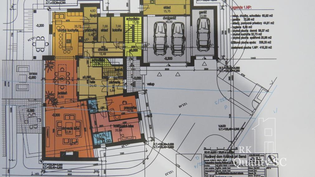 NOVÁ CENA - okr. SENEC - KRÁĽOVÁ PRI SENCI – NA PREDAJ – PRE NÁROČNÝCH rozostavaný rodinný dom v centre obce s veľkým pozemkom vyše 23á