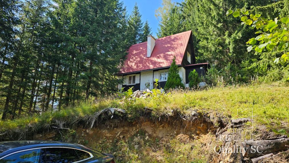 Kysuce - Obec Klokočov časť Vrchpredmier - EXKLUZÍVNE NA PREDAJ 3 izbová murovaná rekreačná chata v lone prírody