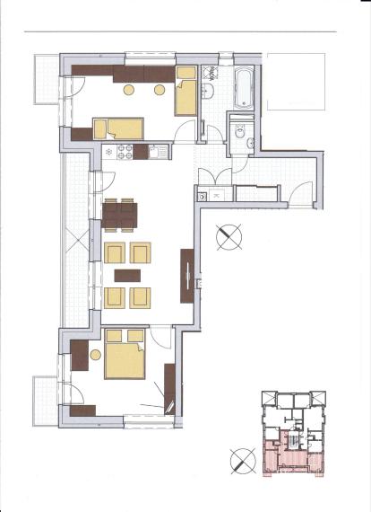 SENEC - EXKLUZÍVNE NA PREDAJ 3 izbový byt s vlastným kúrením, vo vyhľadávanej lokalite pri Slnečných jazerách - Viladomy - ul. Dlhá v Senci