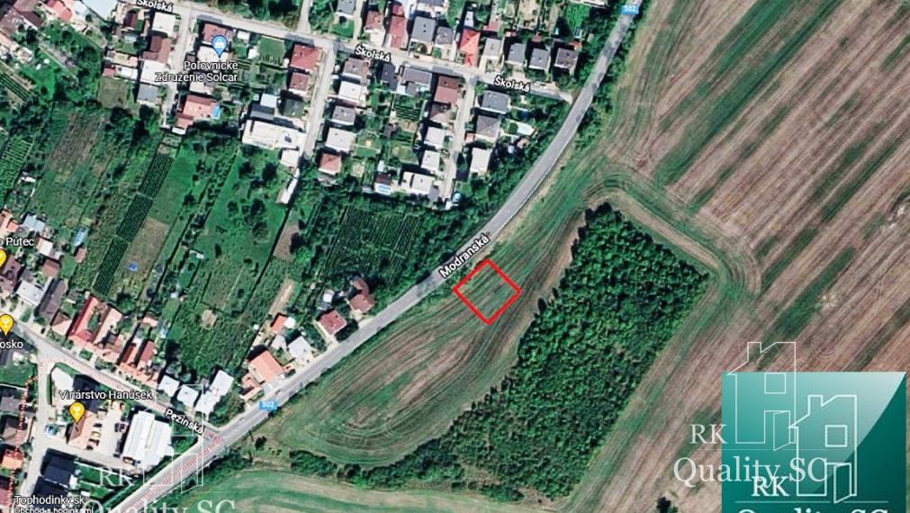 SENEC - NA PREDAJ investičné pozemky s platným ÚPI, určené na výstavbu rodinných domov - Obec Vinosady – Veľké Tŕnie- okres Pezinok