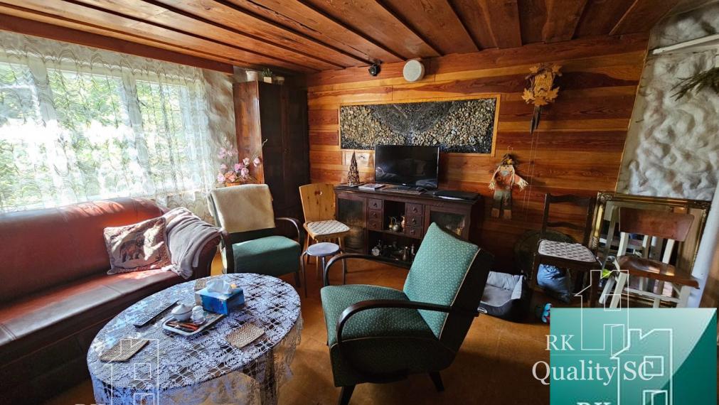 NOVÁ CENA !! Kysuce - Obec Klokočov časť Vrchpredmier - EXKLUZÍVNE NA PREDAJ 3 izbová murovaná rekreačná chata v lone prírody