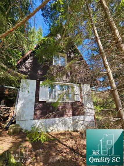 NOVÁ CENA !! Kysuce - Obec Klokočov časť Vrchpredmier - EXKLUZÍVNE NA PREDAJ 3 izbová murovaná rekreačná chata v lone prírody