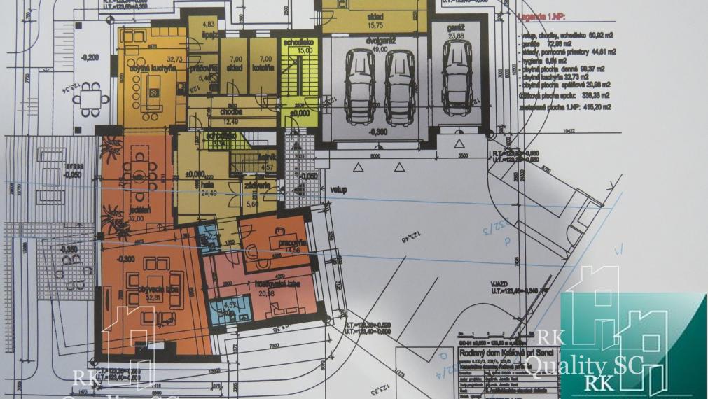 NOVÁ CENA - okr. SENEC - KRÁĽOVÁ PRI SENCI – NA PREDAJ – PRE NÁROČNÝCH rozostavaný rodinný dom v centre obce s veľkým pozemkom vyše 23á