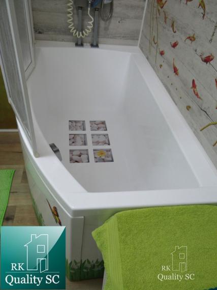 ZĽAVOVÁ KAMPAŇ - NOVOSTAVBA - 2 izbový zariadený byt s terasou, záhradou, záhr. domčekom a parkingom - Holubia - NOVÁ TEHELŇA