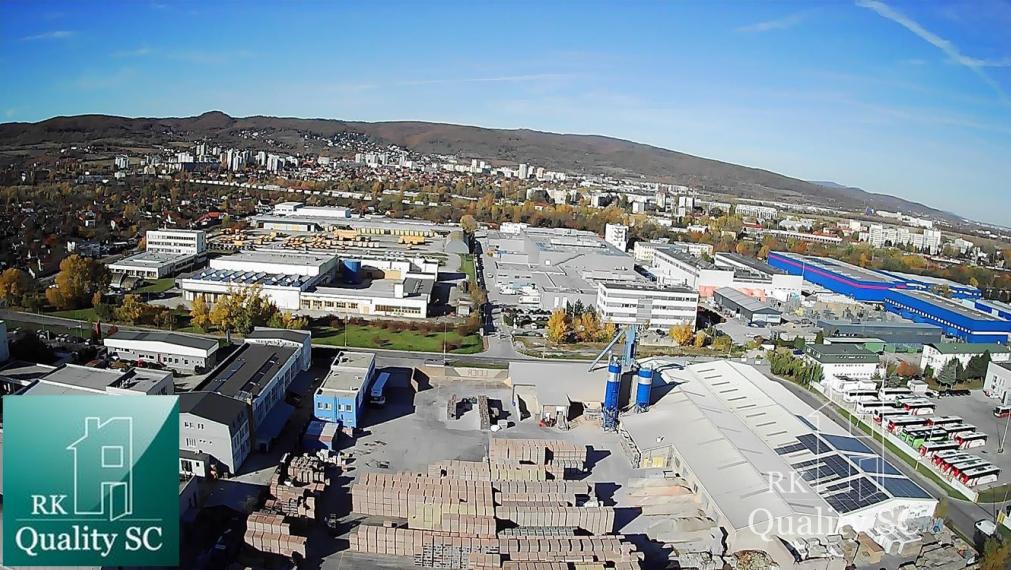 BRATISLAVA III. - RAČA - NA PREDAJ - priemyselný objekt s polyfunkčnou budovou s veľkou halou, ubytovacími a kancelárskymi priestormi v Bratislave