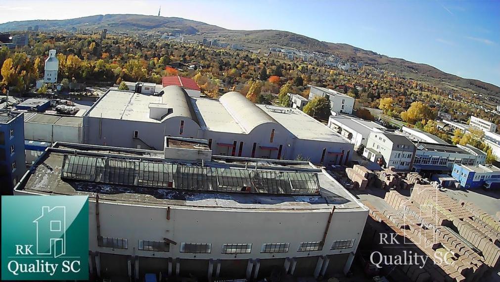 BRATISLAVA III. - RAČA - NA PREDAJ - priemyselný objekt s polyfunkčnou budovou s veľkou halou, ubytovacími a kancelárskymi priestormi v Bratislave
