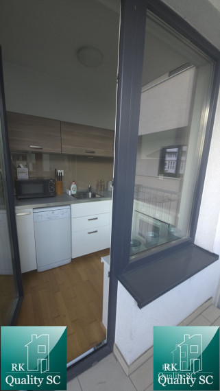 PREDANÉ - Bratislava II - Ružinov - Nivy - NA PREDAJ 1 izbový priestranný byt + garáž v polyfunkčnom dome MEINL RESIDENCE
