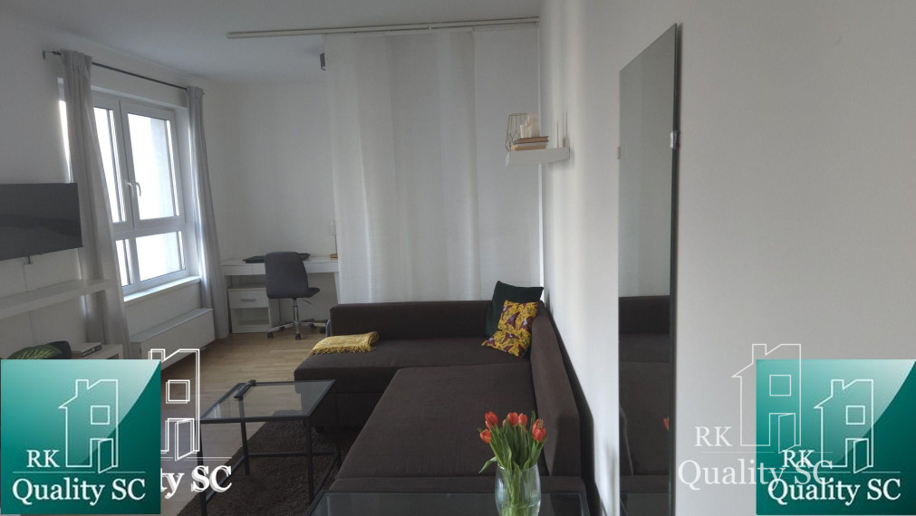 PREDANÉ - Bratislava II - Ružinov - Nivy - NA PREDAJ 1 izbový priestranný byt + garáž v polyfunkčnom dome MEINL RESIDENCE