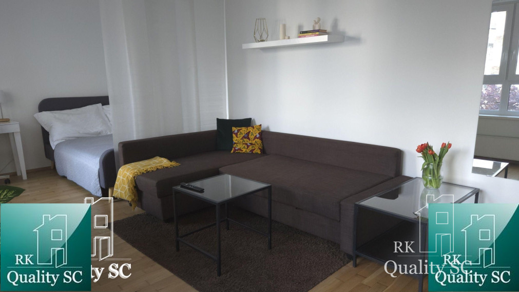 PREDANÉ - Bratislava II - Ružinov - Nivy - NA PREDAJ 1 izbový priestranný byt + garáž v polyfunkčnom dome MEINL RESIDENCE