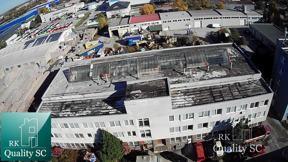 BRATISLAVA III. - RAČA - NA PREDAJ - priemyselný objekt s polyfunkčnou budovou s veľkou halou, ubytovacími a kancelárskymi priestormi v Bratislave