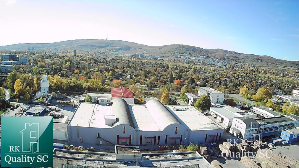 BRATISLAVA III. - RAČA - NA PREDAJ - priemyselný objekt s polyfunkčnou budovou s veľkou halou, ubytovacími a kancelárskymi priestormi v Bratislave