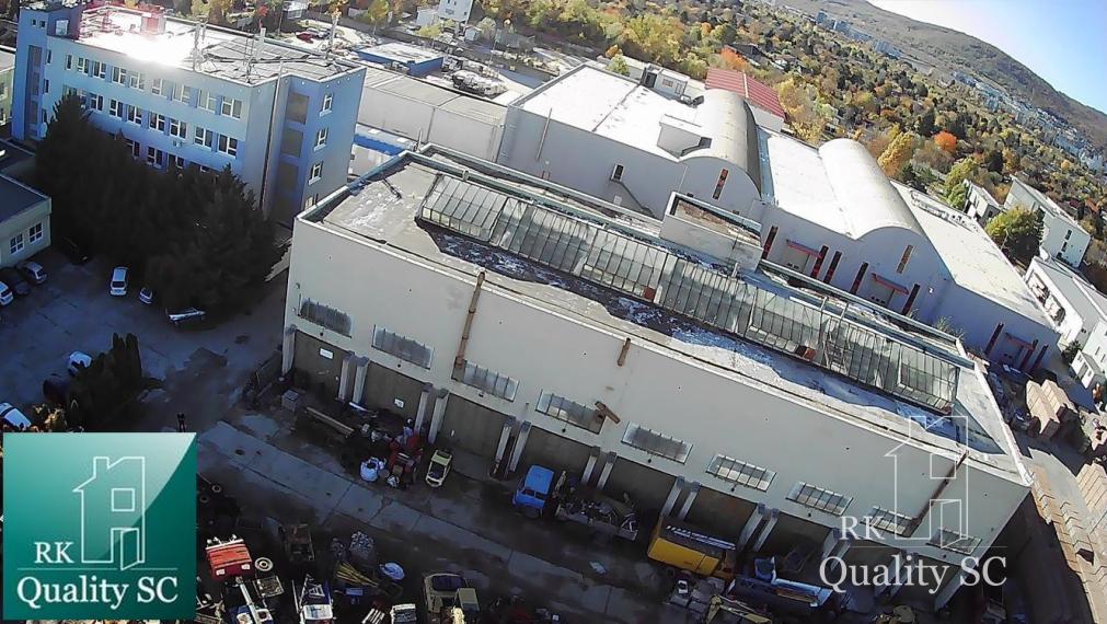 BRATISLAVA III. - RAČA - NA PREDAJ - priemyselný objekt s polyfunkčnou budovou s veľkou halou, ubytovacími a kancelárskymi priestormi v Bratislave