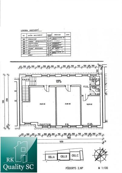 NA PREDAJ – polyfunkčný objekt v úplnom centre mesta Senec - obchodný priestor na prízemí a kancelárie na poschodí - pri pešej zóne
