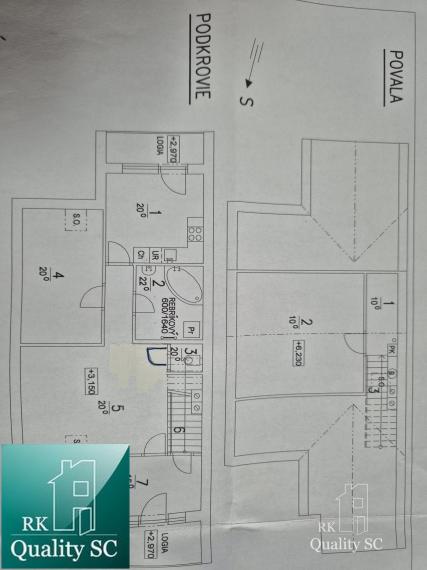 NA PRENÁJOM – nadrozmerný 2-i byt v rodinnom dome s parkovacím státím v blízkosti centra mesta SENEC