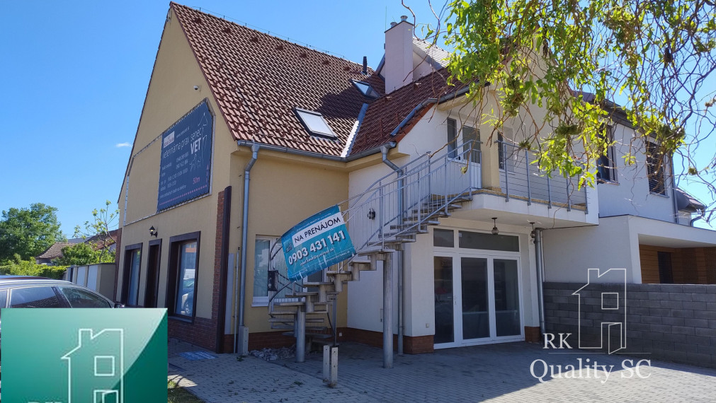 NA PRENÁJOM – nadrozmerný 2 izbový byt v rodinnom dome s parkovacím státím v blízkosti centra mesta SENEC - Šafárikova ul.