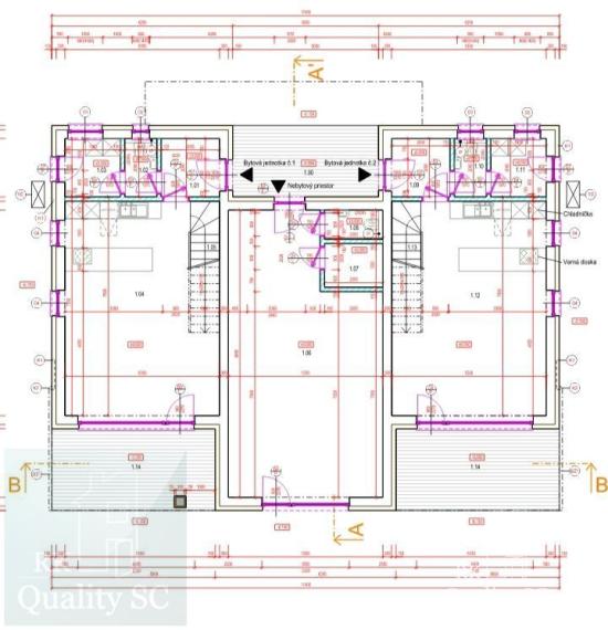Okr. SeAnec - TOMÁŠOV - EXKLUZÍVNE NA PREDAJ NOVOSTAVBA - dva 4 izb. byty v RD na kľúč