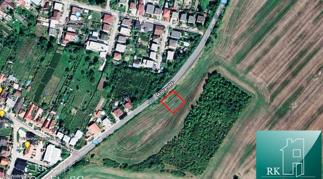 SENEC - NA PREDAJ investičné pozemky s platným ÚPI, určené na výstavbu rodinných domov - Obec Vinosady – Veľké Tŕnie- okres Pezinok