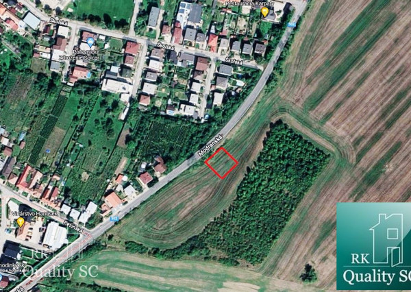 SENEC - NA PREDAJ investičné pozemky s platným ÚPI, určené na výstavbu rodinných domov - Obec Vinosady – Veľké Tŕnie- okres Pezinok