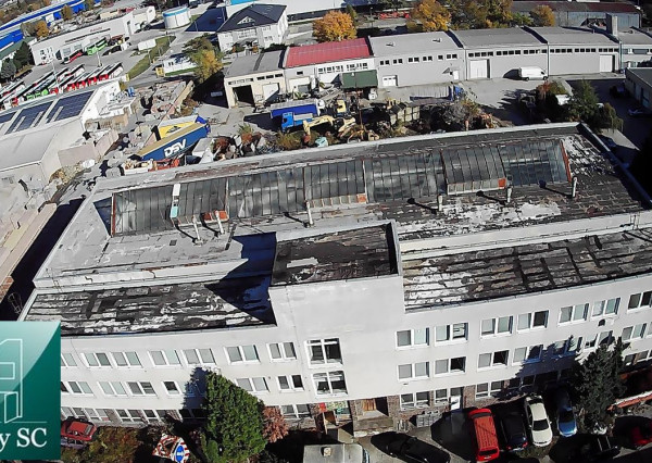 BRATISLAVA III. - RAČA - NA PREDAJ - priemyselný objekt s polyfunkčnou budovou s veľkou halou, ubytovacími a kancelárskymi priestormi v Bratislave
